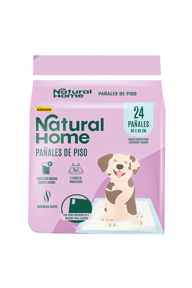 Natura Home pañales de piso, 60x60CM, 24 unidades