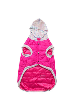 Chaleco impermeable de algodón c/capucha para perro elmonopet talla 4 - Imagen 2