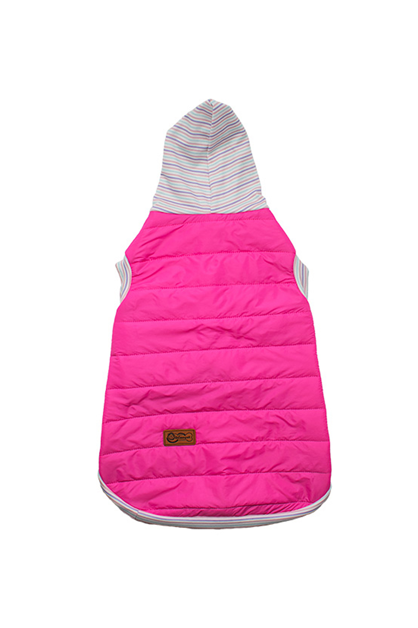 Chaleco impermeable de algodón c/capucha para perro elmonopet talla 4