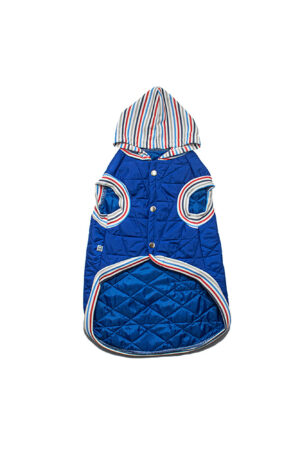 Chaleco impermeable de algodón c/capucha para perro elmonopet talla 3 - Imagen 3