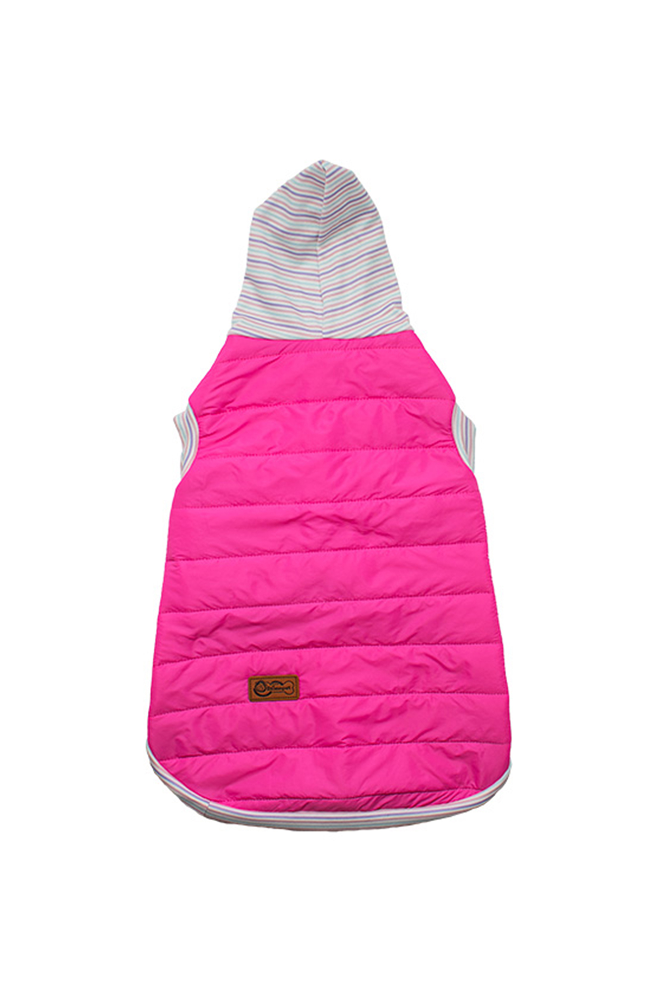 Chaleco impermeable de algodón c/capucha para perro elmonopet talla 3